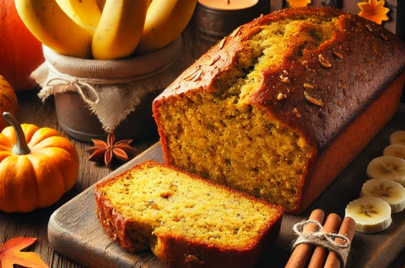 Pumpkin banana loaf your new fall favorite