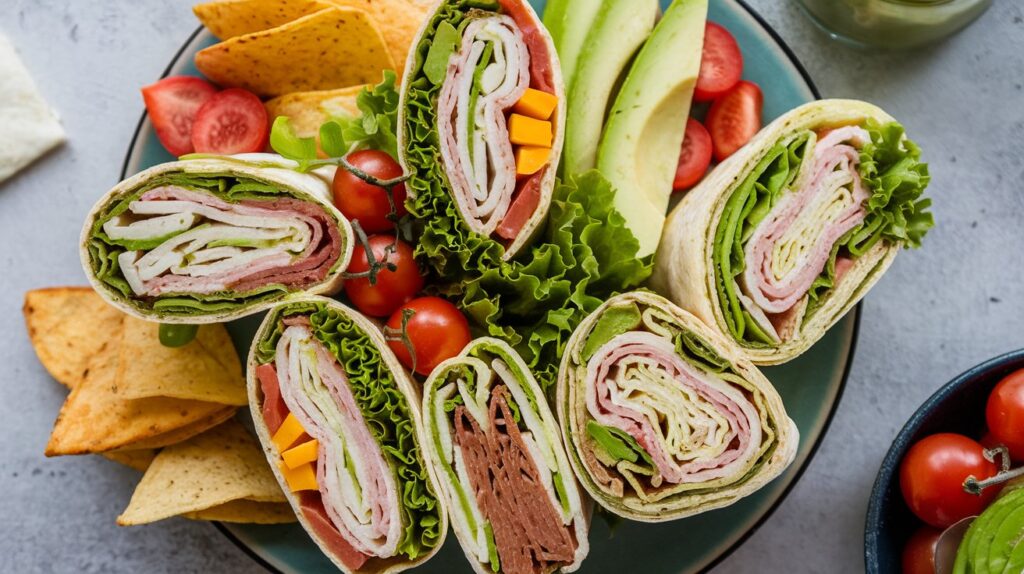 DIY Wraps and Sandwiches