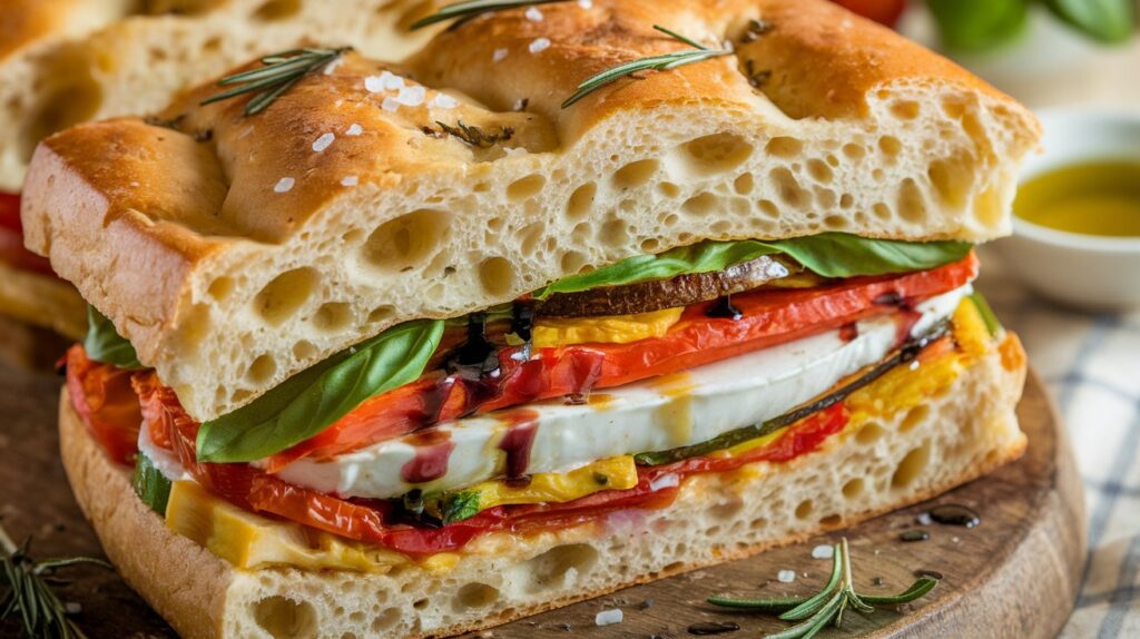 Flavorful Focaccia Sandwiches