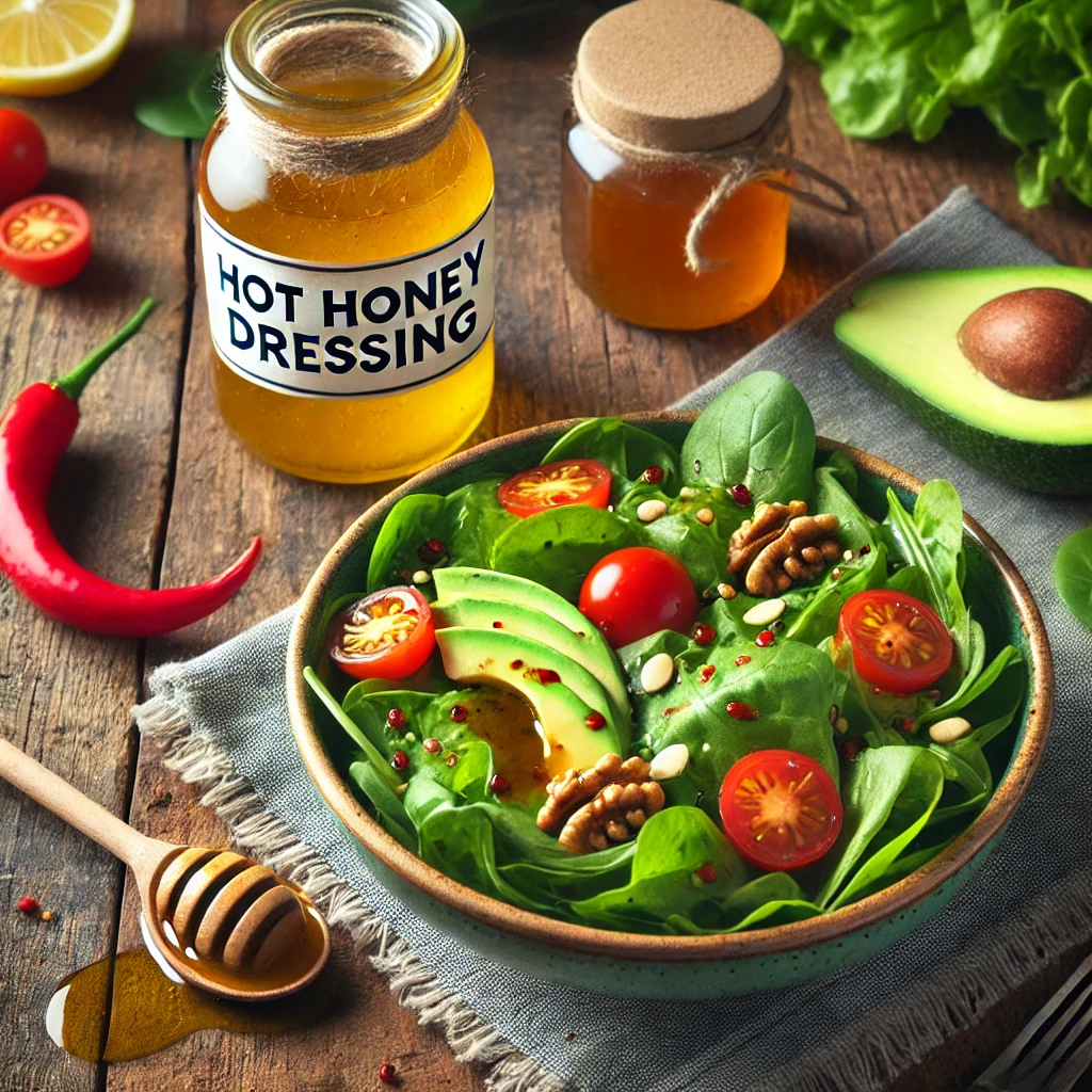 Hot Honey in Salad Dressings Sweet Heat for Greens