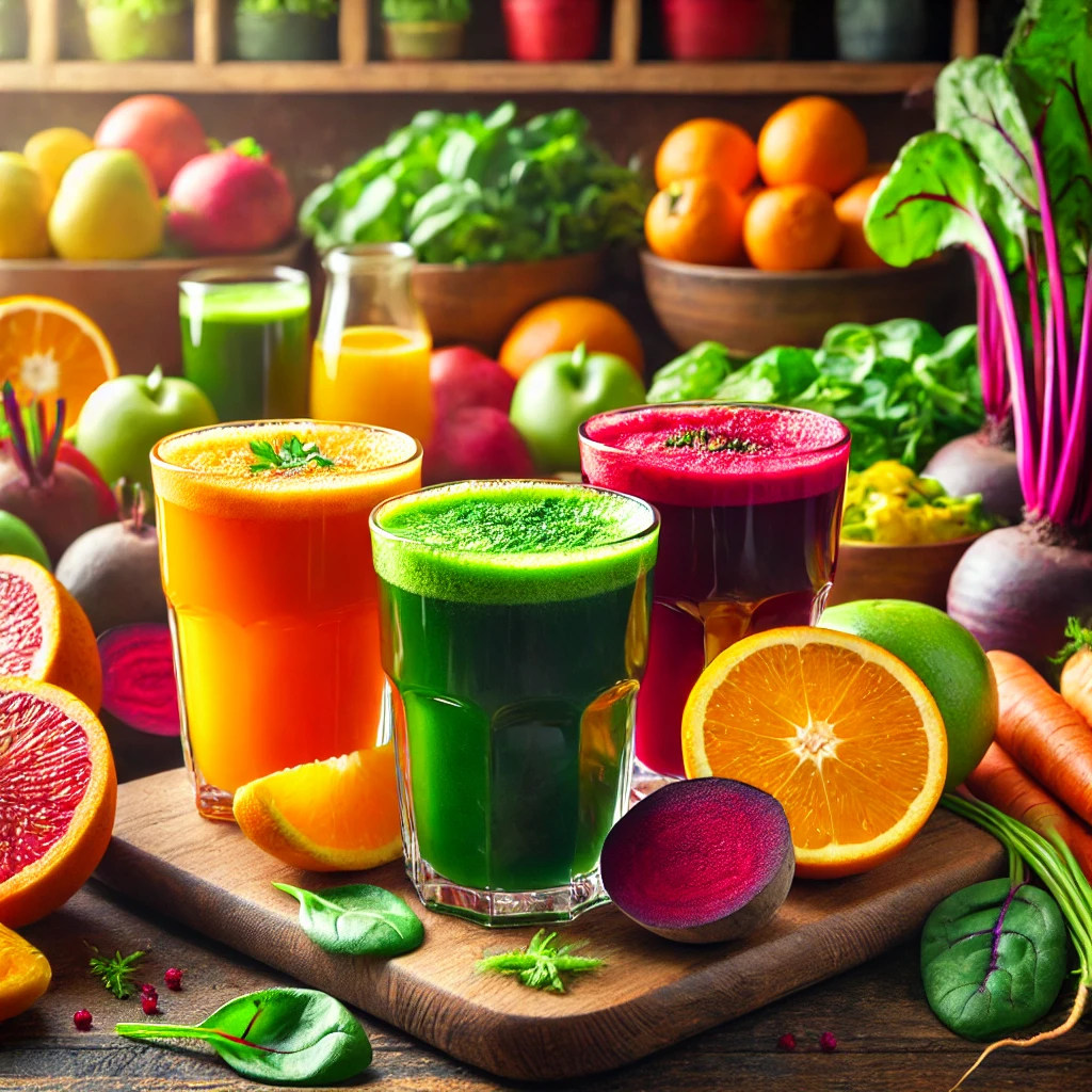 Juice Recipes for Energy Boosting