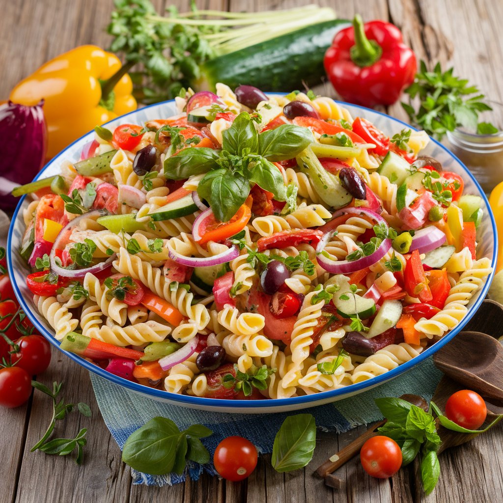 Pasta Salad with Veggies