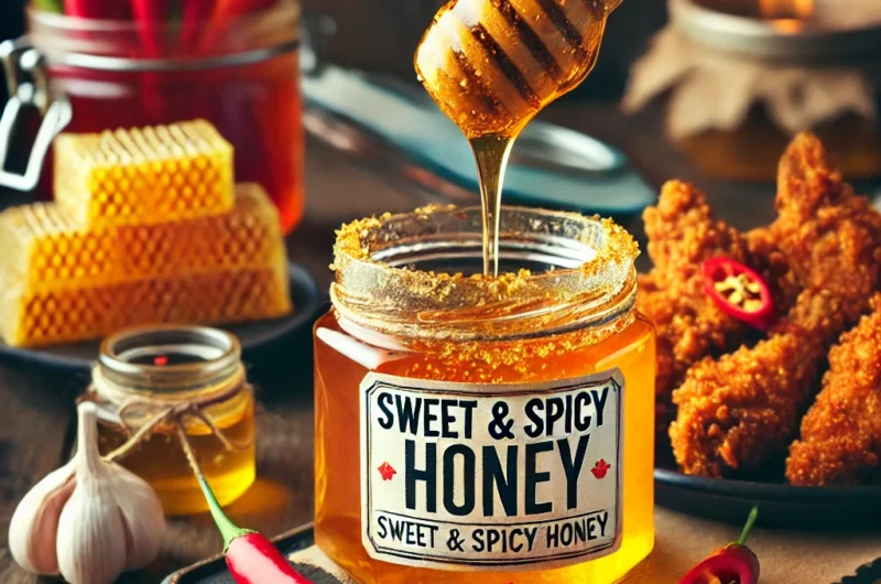 A hot honey recipe that’s sweet and spicy