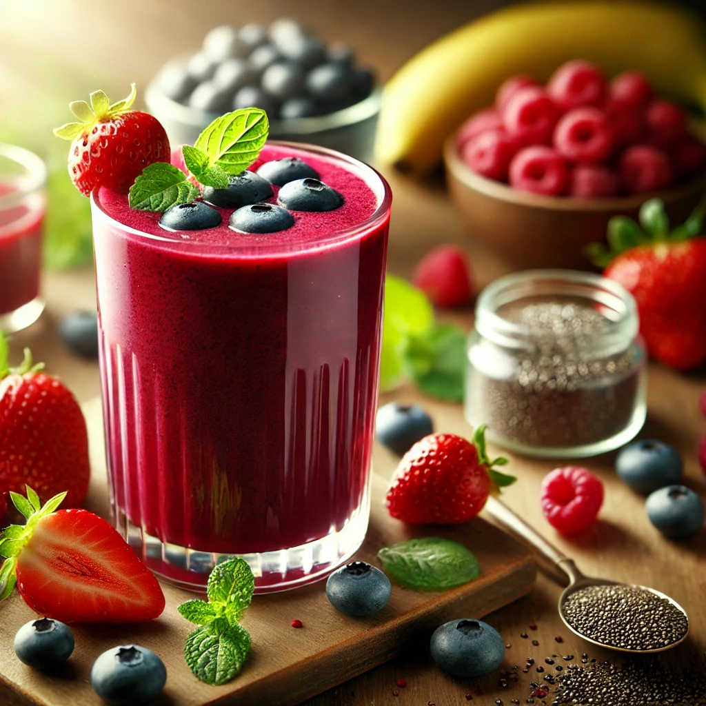 Berry Bliss A Calming Juice Blend