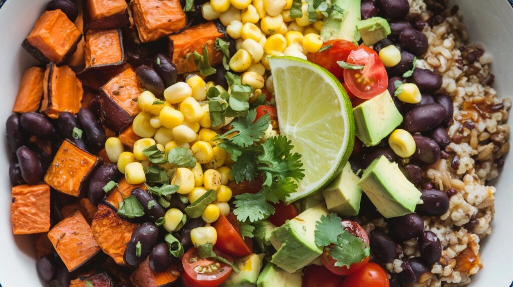 Black Bean and Sweet Potato Bowl