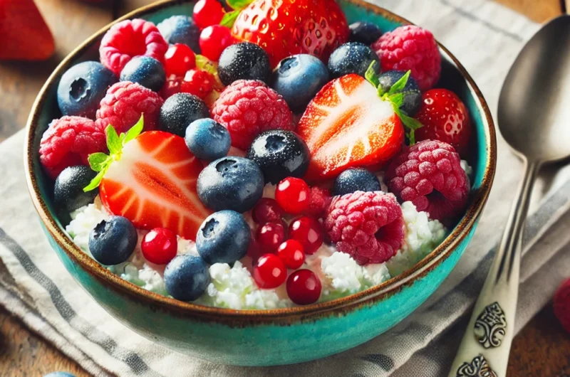 Cottage Cheese and Fresh Fruit