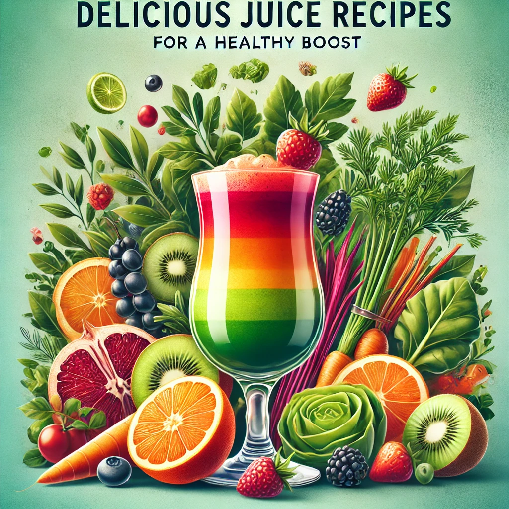 Delicious Juice Recipes for a Healthy Boost