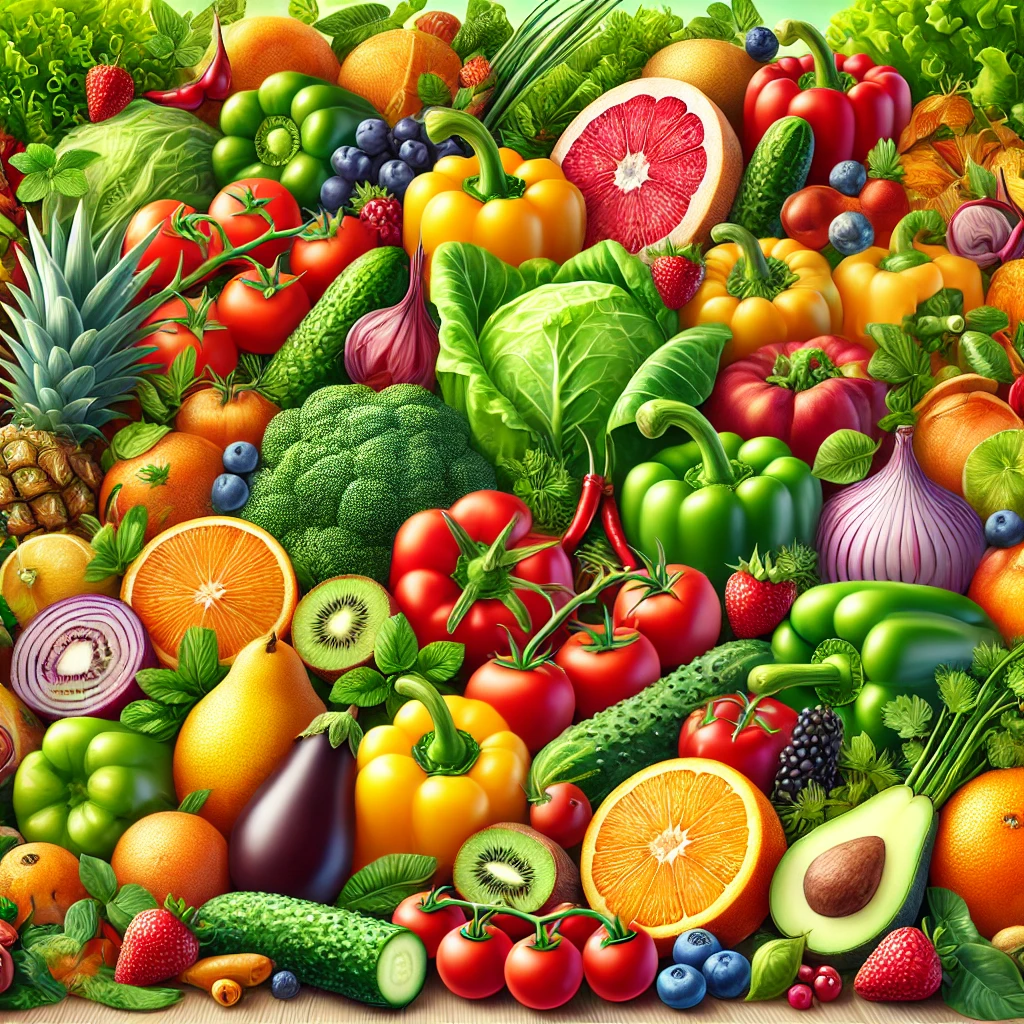 Fresh Vegetables and Fruits