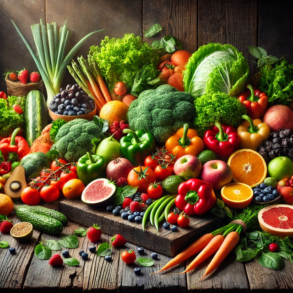 Fresh Vegetables and Fruits