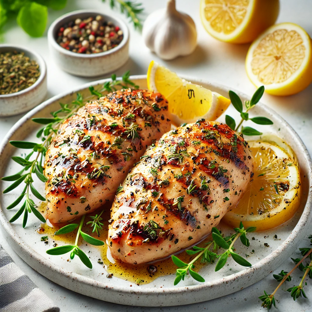 Grilled Lemon Herb Chicken