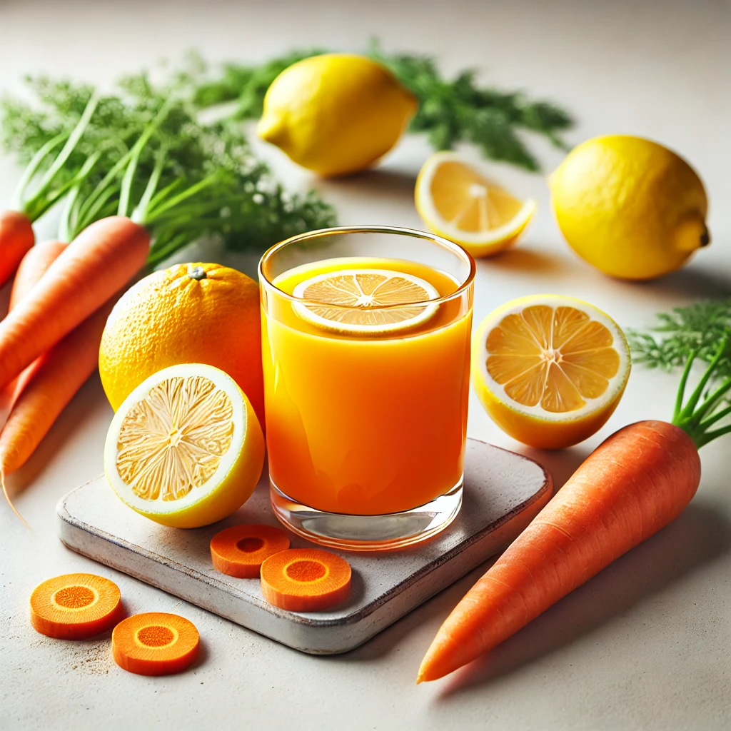 Lemon Carrot & Orange Juice