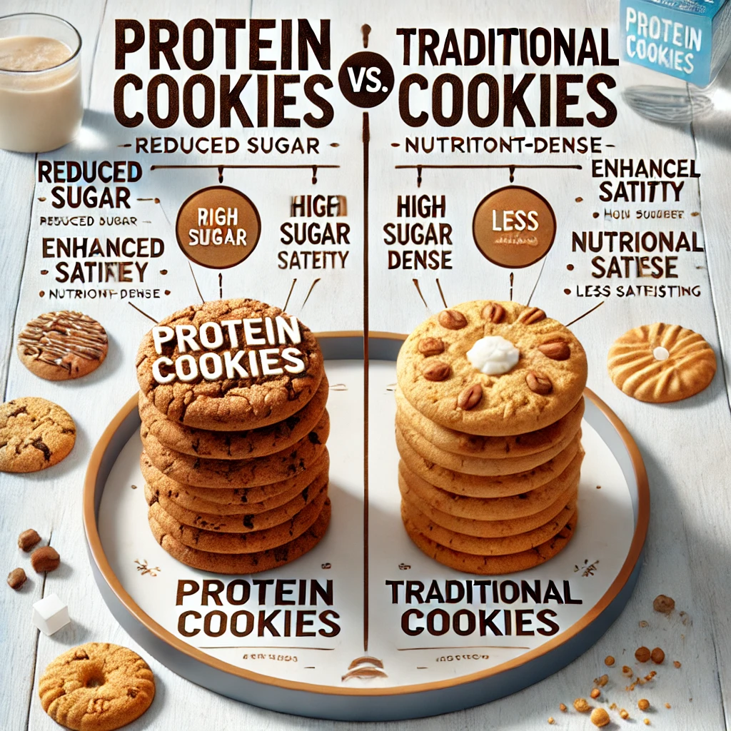 Protein Cookies vs. Traditional Cookies