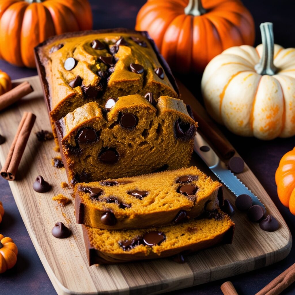 Pumpkin Chocolate Chip Bread A Perfect Blend of Fall Flavors and Comfort