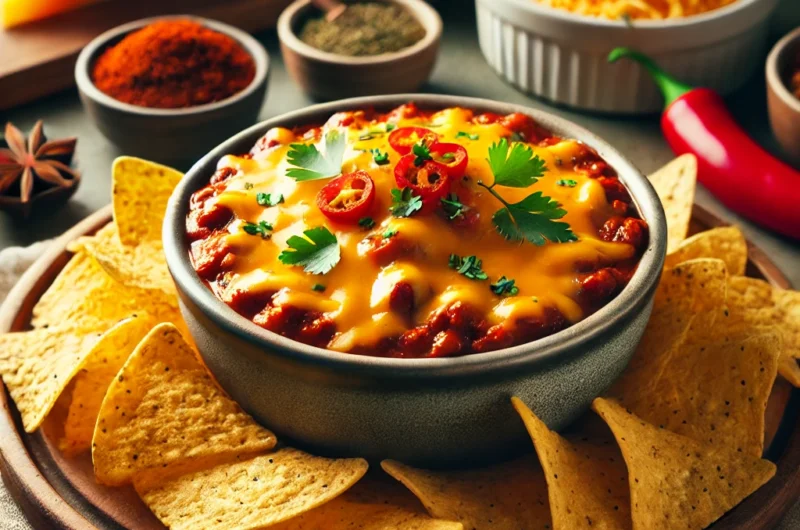 Quick & Tasty Chili Cheese Dip Anyone Can Make