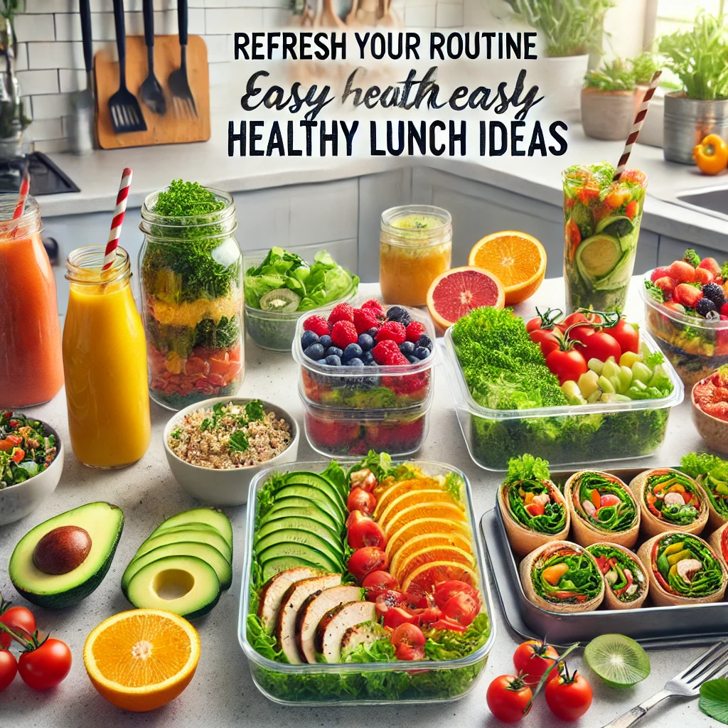 Refresh Your Routine with Easy Healthy Lunch Ideas