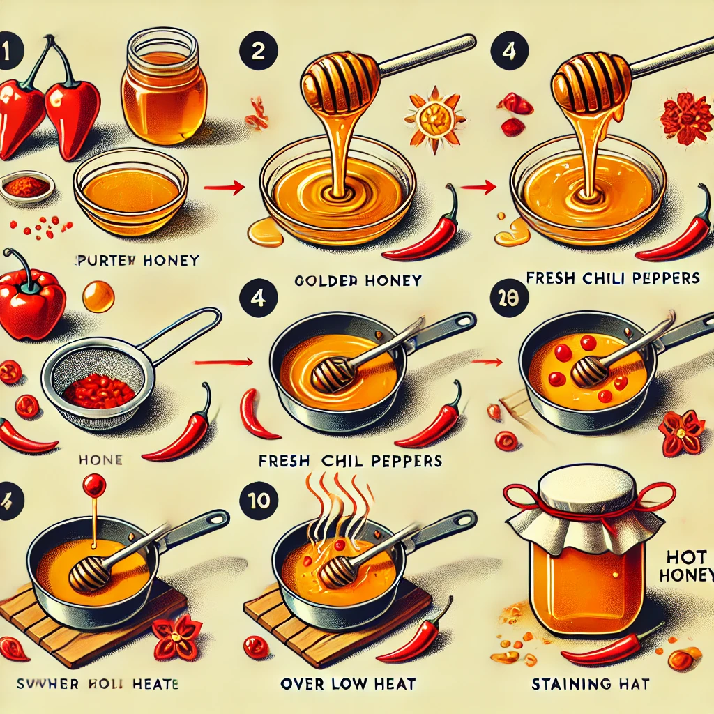 Step-by-Step Hot Honey Recipe