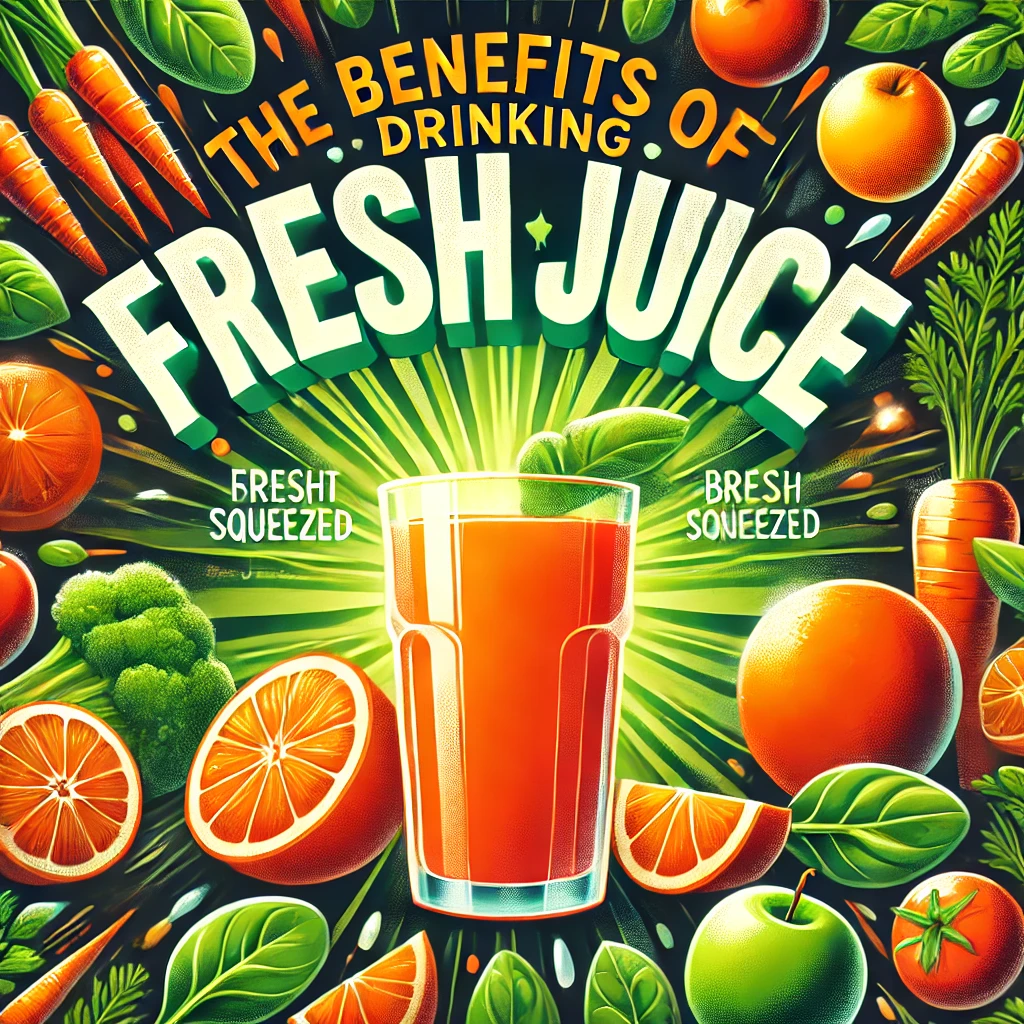 The Benefits of Drinking Fresh Juice