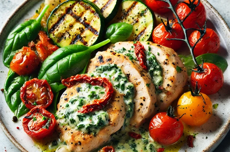 Healthy Tuscan Chicken