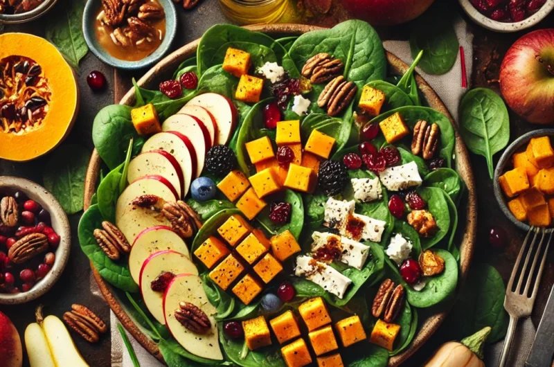 Seasonal Ingredients for a Fall Spinach Salad